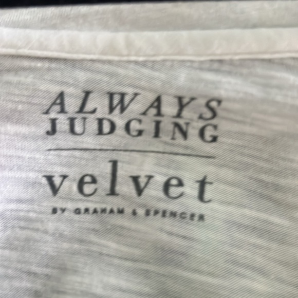 Velvet by Spencer and Graham Always Judging 1987 tee, small - Picture 4 of 6